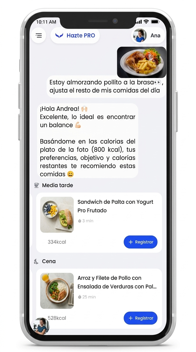 Adaptación del coach al usuario